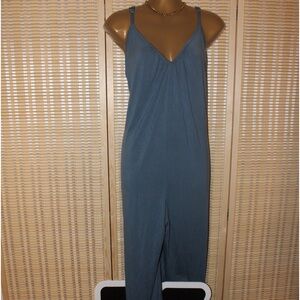 2XL State blue bell bottom jumpsuit